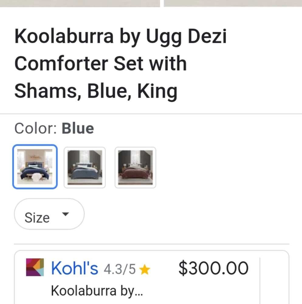 Ugh koolaburra comforter set